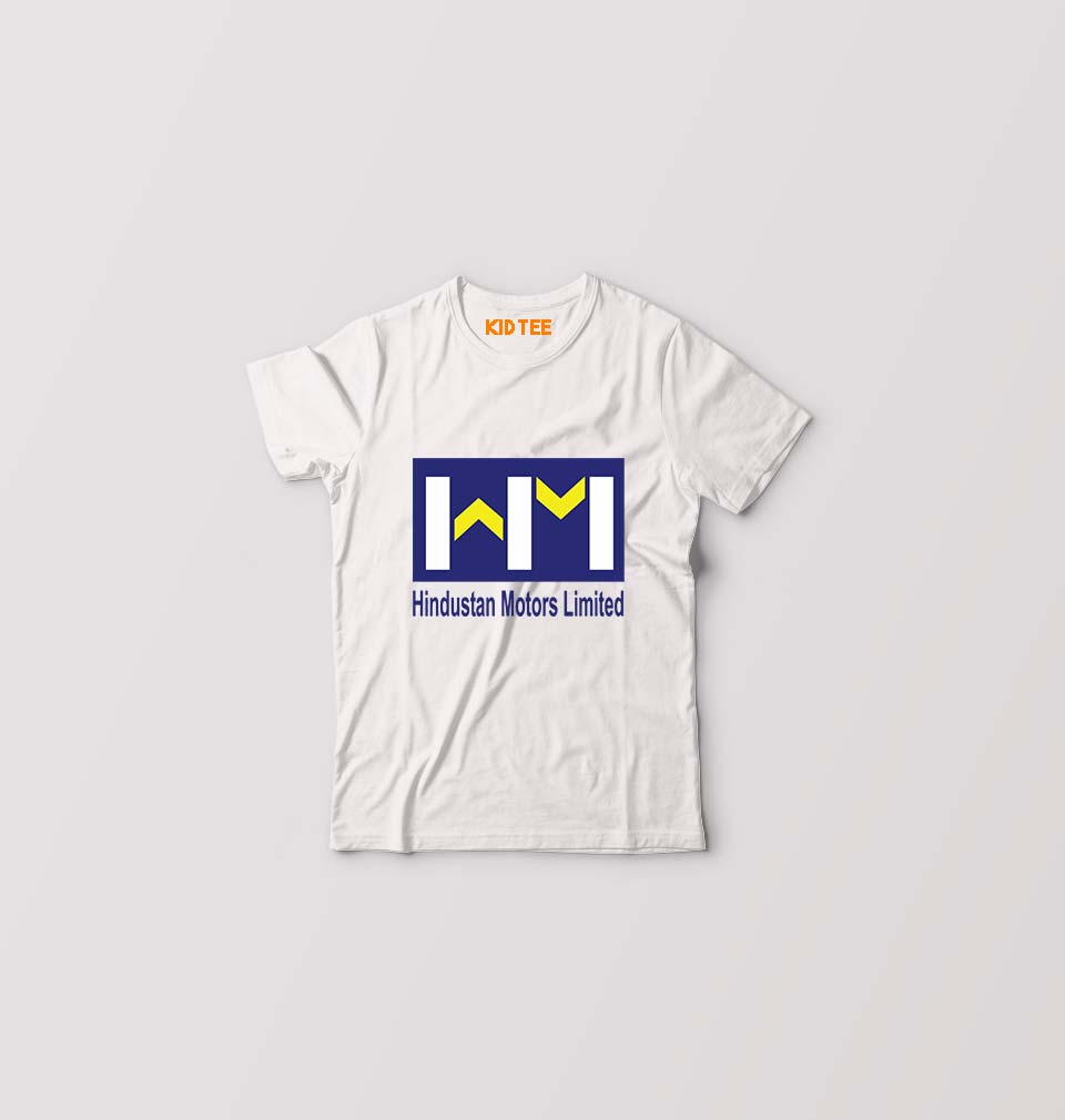 Hindustan Motors Limited Kids T-Shirt for Boy/Girl-White-Ektarfa.online