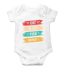 Load image into Gallery viewer, Fishing Kids Romper For Baby Boy/Girl-0-5 Months(18 Inches)-White-Ektarfa.online
