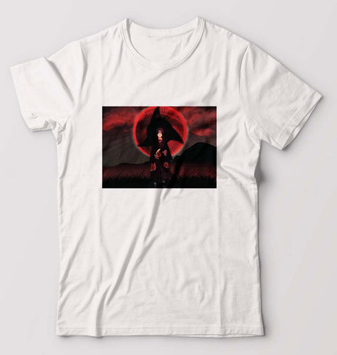 Itachi Uchiha T-Shirt for Men-White-Ektarfa.online