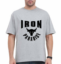 Load image into Gallery viewer, Iron Paradise Oversized T-Shirt for Men-Grey-Ektarfa.online
