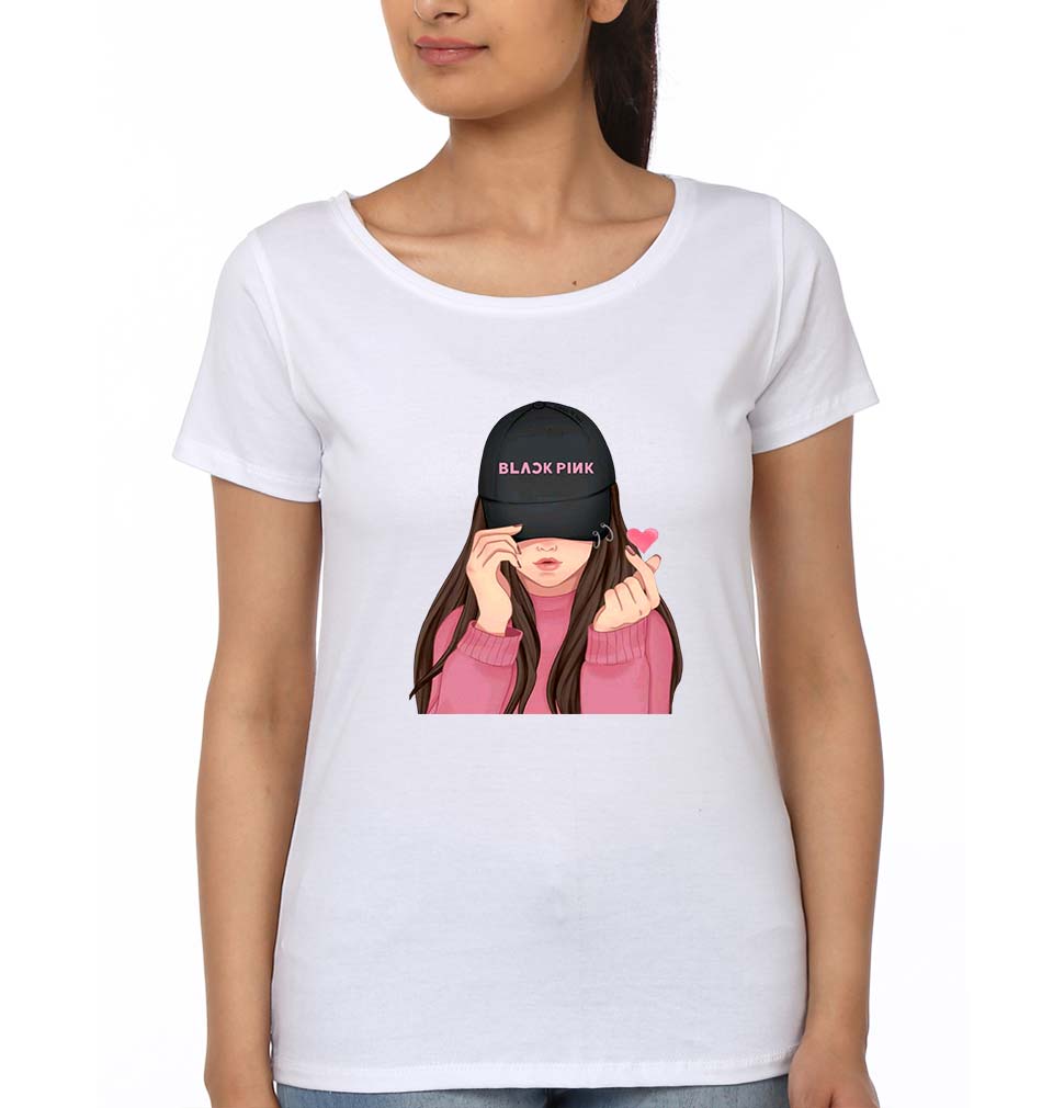 BLACKPINK T-Shirt for Women-White-Ektarfa.online