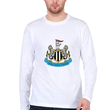 Load image into Gallery viewer, Newcastle Full Sleeves T-Shirt for Men-White-Ektarfa.online
