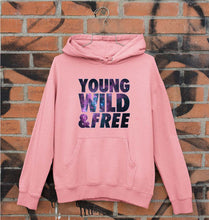 Load image into Gallery viewer, Young Wild Free Unisex Hoodie for Men/Women-Light Pink-Ektarfa.online
