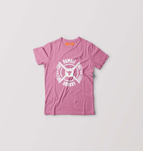 Load image into Gallery viewer, Humble Hungry Gym Kids T-Shirt for Boy/Girl-0-1 Year(20 Inches)-Pink-Ektarfa.online
