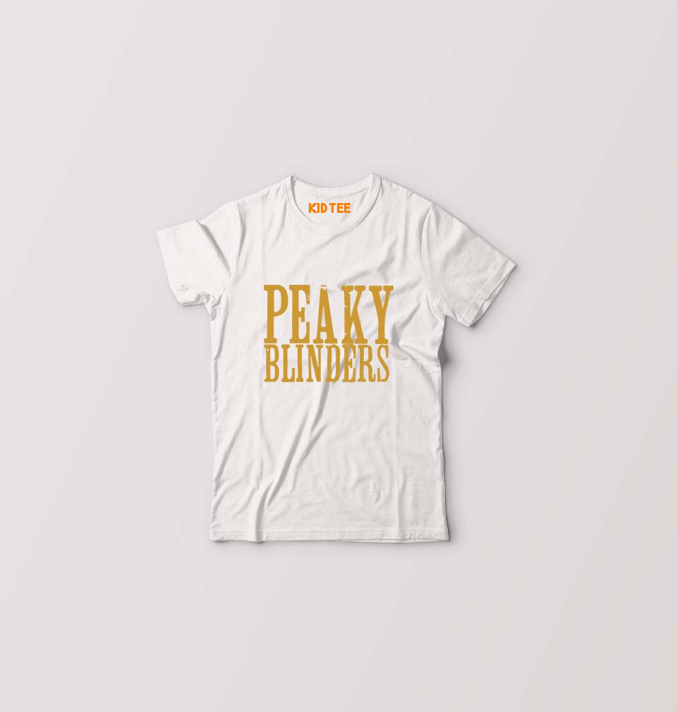 Peaky Blinders Kids T-Shirt for Boy/Girl-White-Ektarfa.online