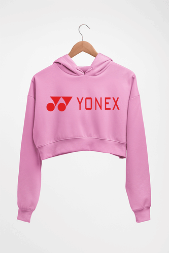 Yonex Crop HOODIE FOR WOMEN-Light Baby Pink-Ektarfa.online