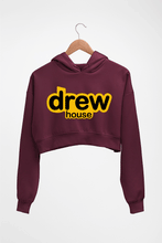 Load image into Gallery viewer, Drew House Crop HOODIE FOR WOMEN-Maroon-Ektarfa.online
