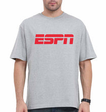 Load image into Gallery viewer, ESPN Oversized T-Shirt for Men-Grey-Ektarfa.online
