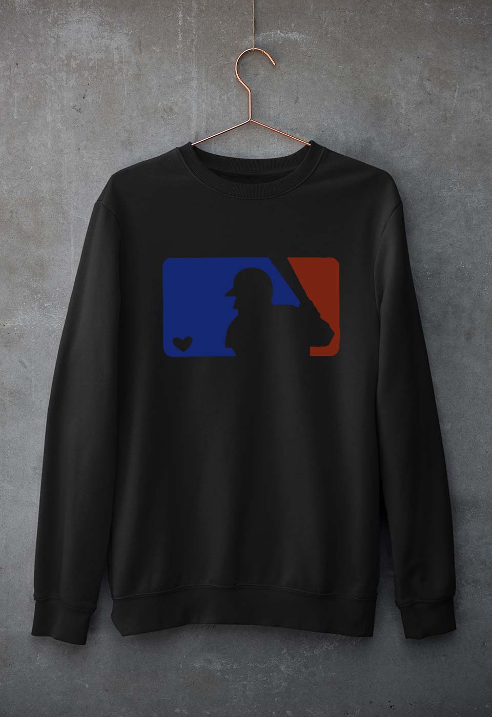 Baseball Unisex Sweatshirt for Men/Women-Black-Ektarfa.online