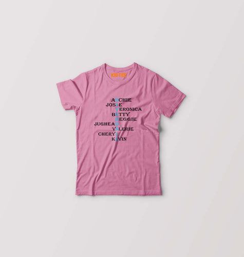 Riverdale Kids T-Shirt for Boy/Girl-Pink-Ektarfa.online