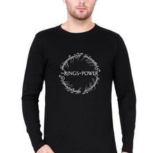 Load image into Gallery viewer, The Rings of Power Full Sleeves T-Shirt for Men-Black-Ektarfa.online
