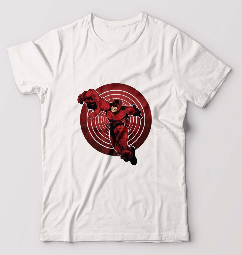 Daredevil T-Shirt for Men-White-Ektarfa.online
