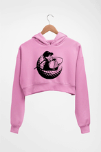 Load image into Gallery viewer, Tiger Woods Crop HOODIE FOR WOMEN-Light Baby Pink-Ektarfa.online

