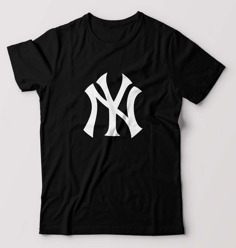 New York Yankees Logo Black T-Shirt