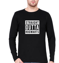 Load image into Gallery viewer, Harry Potter Hogwarts Full Sleeves T-Shirt for Men-Black-Ektarfa.online
