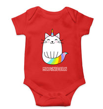 Load image into Gallery viewer, Cat Unicorn Kids Romper For Baby Boy/Girl-Red-Ektarfa.online
