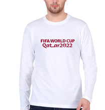 Load image into Gallery viewer, FIFA World Cup Qatar 2022 Full Sleeves T-Shirt for Men-White-Ektarfa.online
