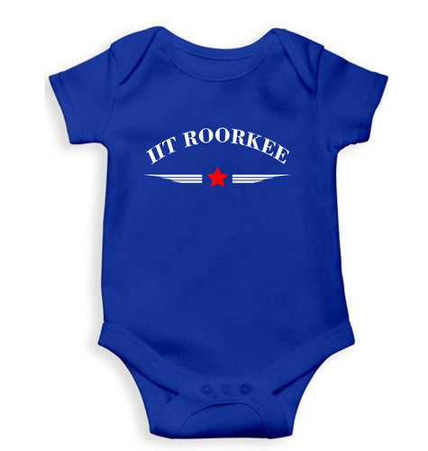 IIT Roorkee Kids Romper For Baby Boy/Girl-0-5 Months(18 Inches)-Royal Blue-Ektarfa.online