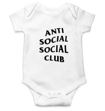 Load image into Gallery viewer, Anti Social Social Club Kids Romper For Baby Boy/Girl-0-5 Months(18 Inches)-White-Ektarfa.online
