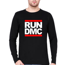 Load image into Gallery viewer, Run DMC Full Sleeves T-Shirt for Men-Black-Ektarfa.online
