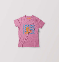 Load image into Gallery viewer, Cycling Kids T-Shirt for Boy/Girl-Pink-Ektarfa.online
