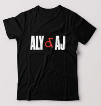 Load image into Gallery viewer, Aly &amp; AJ T-Shirt for Men-Black-Ektarfa.online
