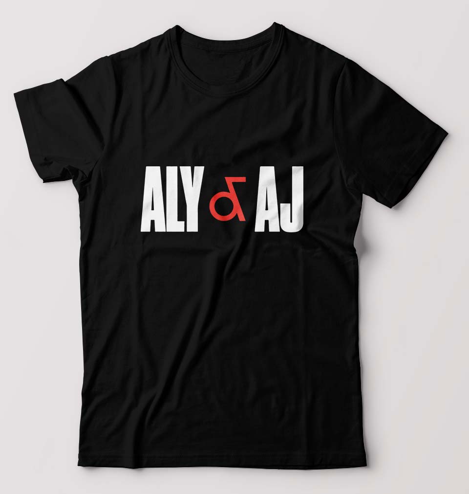 Aly & AJ T-Shirt for Men-Black-Ektarfa.online