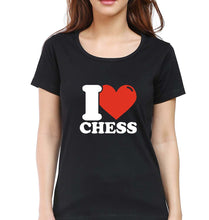 Load image into Gallery viewer, I Love Chess T-Shirt for Women
