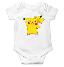 Load image into Gallery viewer, Pikachu Kids Romper Kids Romper For Baby Boy/Girl-0-5 Months(18 Inches)-White-Ektarfa.online
