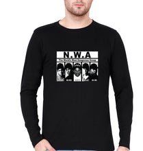 Load image into Gallery viewer, Niggaz Wit Attitudes (NWA) Hip Hop Full Sleeves T-Shirt for Men-S(38 Inches)-Black-Ektarfa.online
