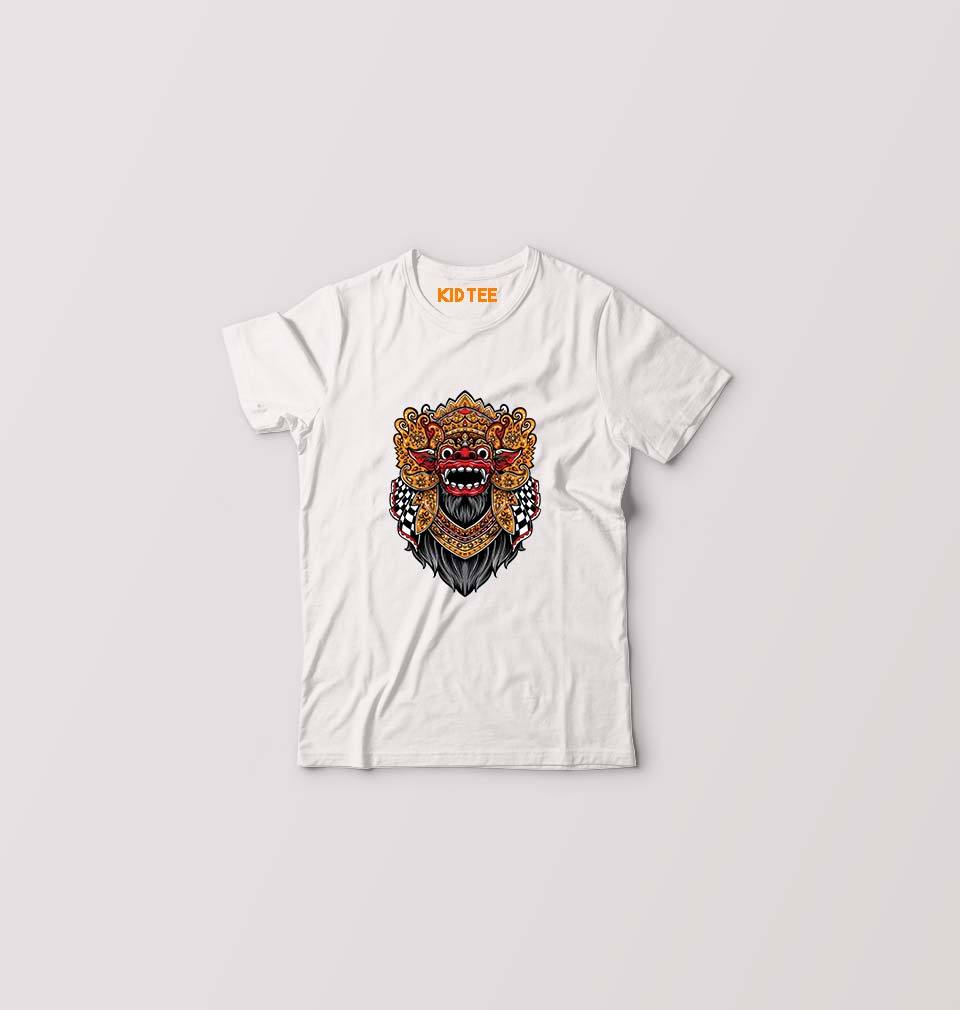 Monster Kids T-Shirt for Boy/Girl-0-1 Year(20 Inches)-White-Ektarfa.online