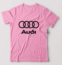 Load image into Gallery viewer, Audi T-Shirt for Men-S(38 Inches)-Light Baby Pink-Ektarfa.online
