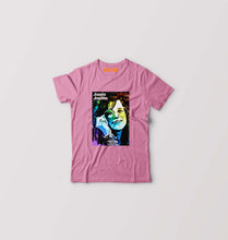 Load image into Gallery viewer, Janis Joplin Kids T-Shirt for Boy/Girl-Pink-Ektarfa.online
