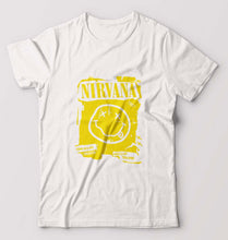 Load image into Gallery viewer, Nirvana T-Shirt for Men-White-Ektarfa.online
