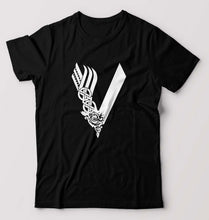 Load image into Gallery viewer, Vikings T-Shirt for Men-Black-Ektarfa.online
