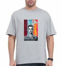 Load image into Gallery viewer, Justin Bieber Oversized T-Shirt for Men-Grey-Ektarfa.online
