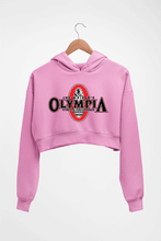 Load image into Gallery viewer, Olympia weekend Crop HOODIE FOR WOMEN-Light Baby Pink-Ektarfa.online

