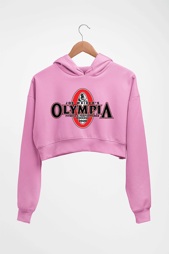 Olympia weekend Crop HOODIE FOR WOMEN-Light Baby Pink-Ektarfa.online