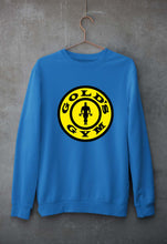 Load image into Gallery viewer, Gold&#39;s Gym Unisex Sweatshirt for Men/Women-S(40 Inches)-Royal Blue-Ektarfa.online
