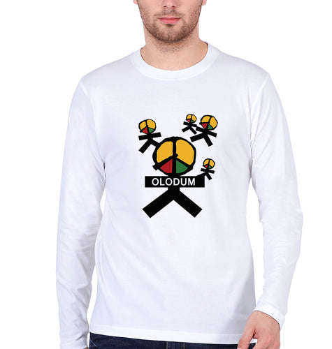 Olodum Full Sleeves T-Shirt for Men-White-Ektarfa.online