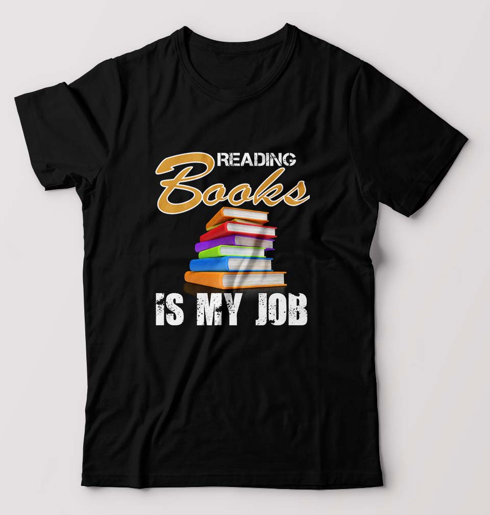 Books T-Shirt for Men-Black-Ektarfa.online