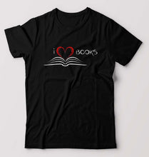 Load image into Gallery viewer, Love Books T-Shirt for Men-Black-Ektarfa.online
