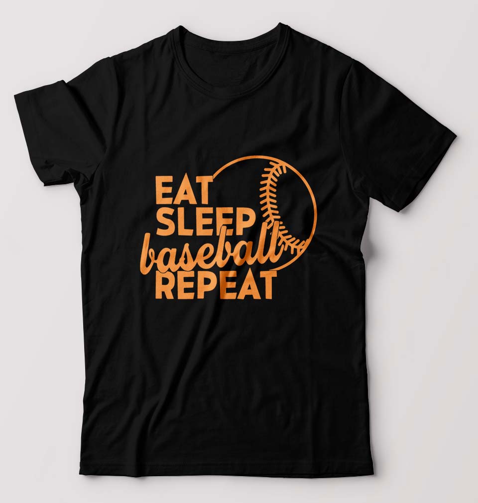 Baseball T-Shirt for Men-Black-Ektarfa.online
