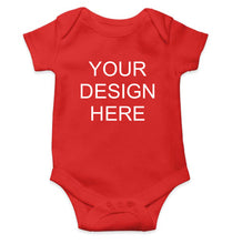 Load image into Gallery viewer, Customized-Custom-Personalized Kids Romper For Baby Boy/Girl-Red-Ektarfa.online
