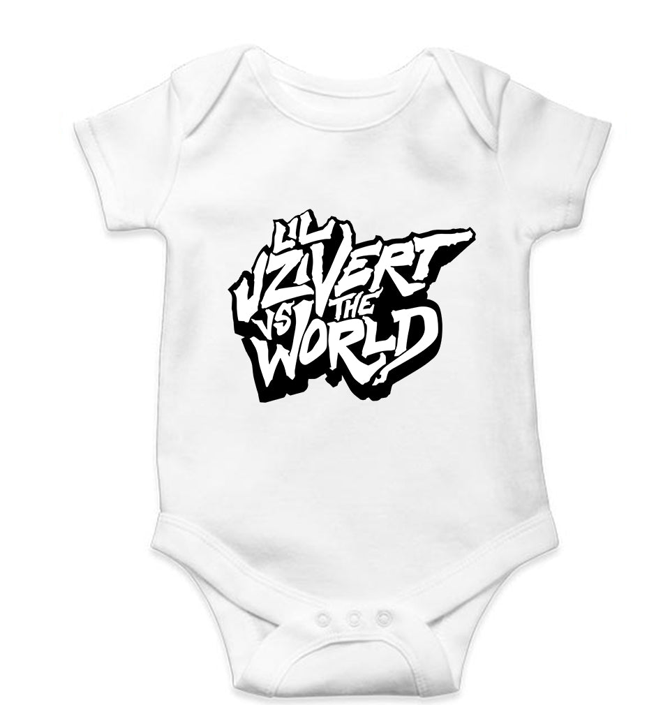 Lil Uzi Vert (LUV) Kids Romper For Baby Boy/Girl-White-Ektarfa.online