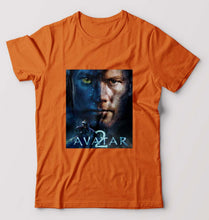Load image into Gallery viewer, Avatar T-Shirt for Men-Orange-Ektarfa.online
