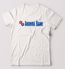 Load image into Gallery viewer, Andhra Bank T-Shirt for Men-S(38 Inches)-White-Ektarfa.online
