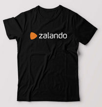 Load image into Gallery viewer, Zalando T-Shirt for Men-S(38 Inches)-Black-Ektarfa.online
