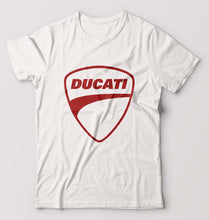 Load image into Gallery viewer, Ducati T-Shirt for Men-S(38 Inches)-White-Ektarfa.online
