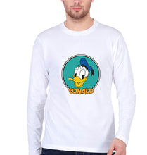 Load image into Gallery viewer, Donald Duck Full Sleeves T-Shirt for Men-White-Ektarfa.online

